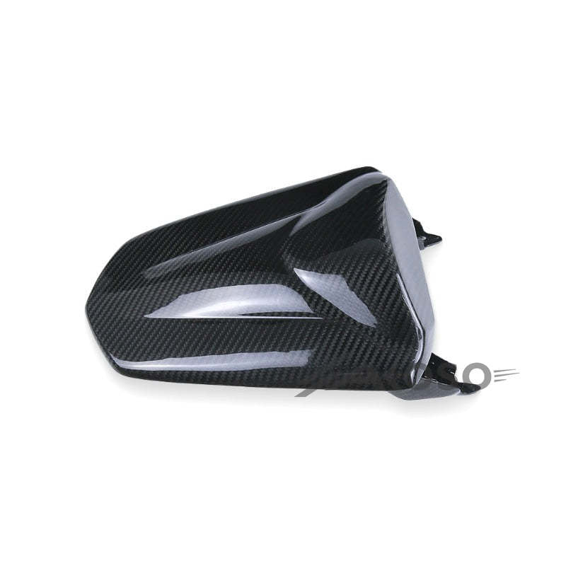 AKOSO 2019+ Honda CB650R CBR650R Carbon Fiber Rear Seat Cowl Pillion Passenger Cowl Seat Cover Fairing