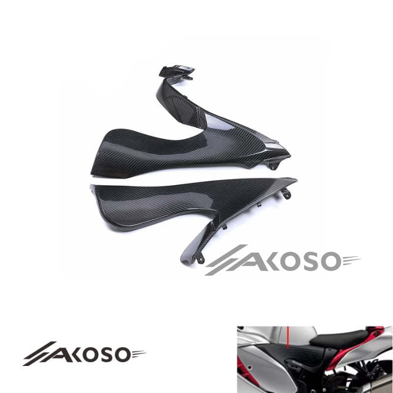 AKOSO Suzuki Hayabusa GSX1300R 2021-2023 Carbon Fiber Fuel Tank Side Panel Fairing Kit