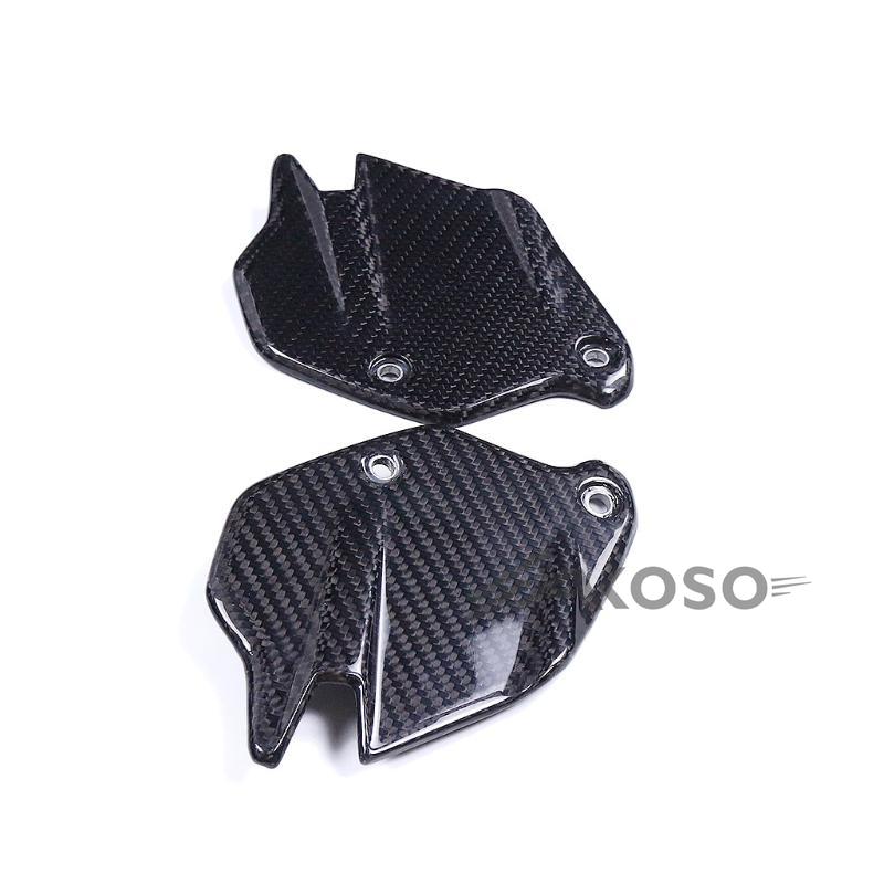 AKOSO 2020-2024 BMW F900XR 100% Carbon Fiber Heel Guards Plates Fairings