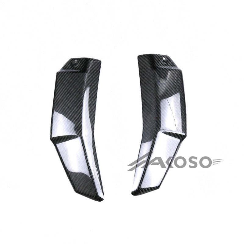 AKOSO 2019-2024 Ducati Streetfighter V4 V4S Carbon Fiber Radiator Guards Fairing Cover