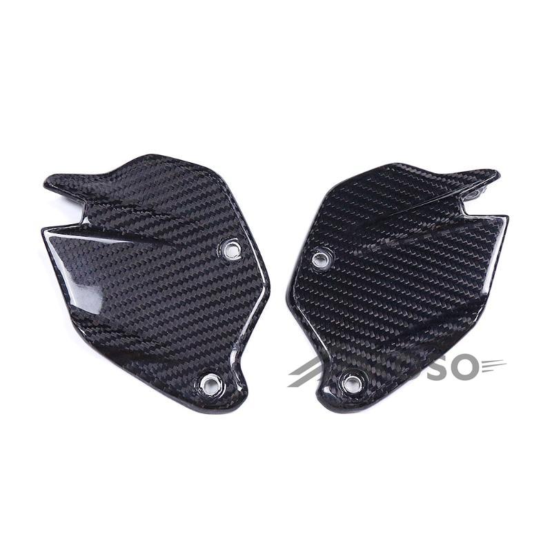 AKOSO 2020-2024 BMW F900XR 100% Carbon Fiber Heel Guards Plates Fairin