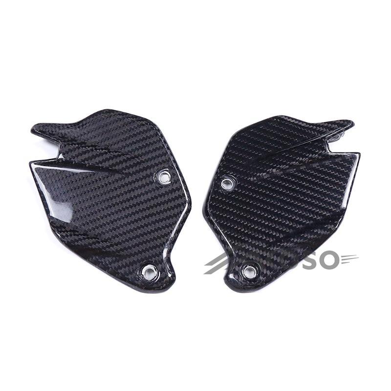 AKOSO 2020-2024 BMW F900XR 100% Carbon Fiber Heel Guards Plates Fairings