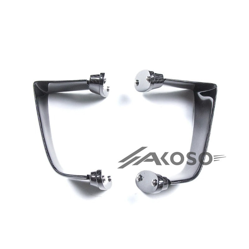 AKOSO 2024+ Kawasaki ZX-6R 636 Carbon Fiber Winglets Fairing Parts