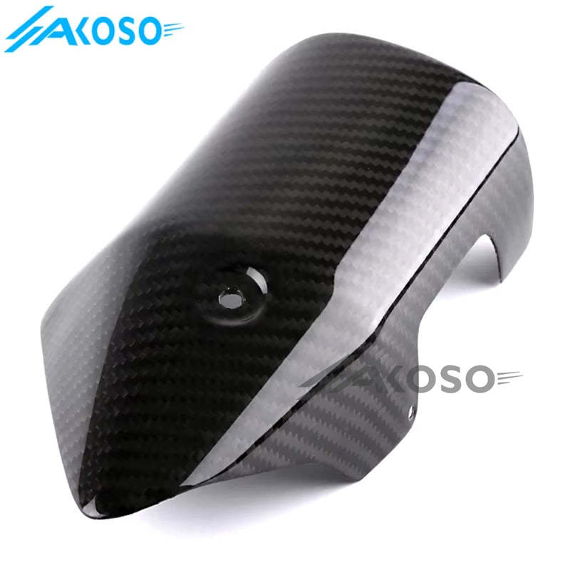 AKOSO 2016-2021 Yamaha MT10 FZ10 Carbon Fiber Exhaust Muffler Pipe Heat Shield Guard Cover Motorcycle