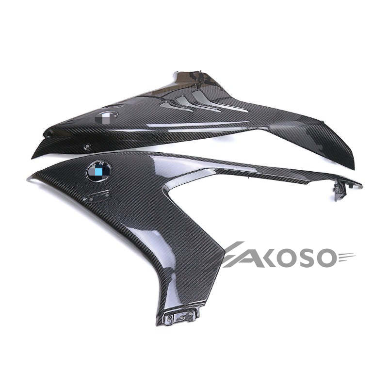 AKOSO 2023-2024 BMW M1000RR Carbon Fiber Left Right Side Panels without logo Motorcycle Fairings