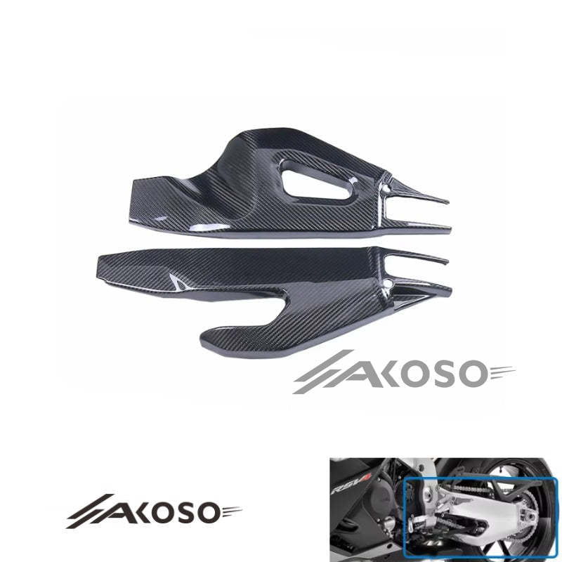 AKOSO 2021+ Aprilia RSV4 Tuono V4 Carbon Fiber Rocker Arm Cover Fairing Swingarm