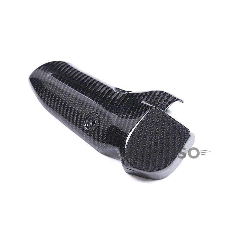 AKOSO 2023 2024 BMW R1300GS Dry Carbon Fiber Motorcycle Silencer Exhaust Pipe Protector Fairing