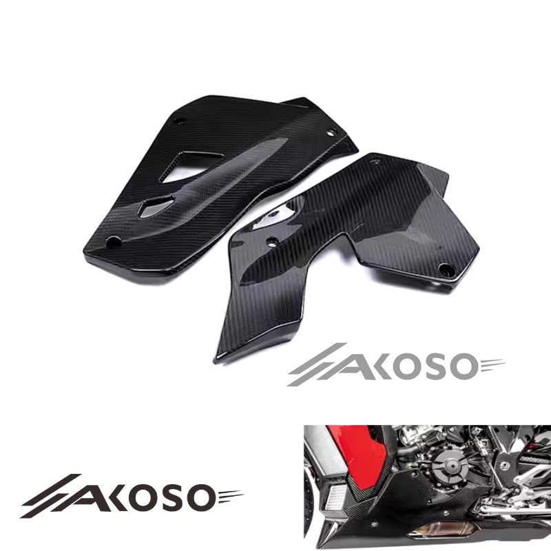 AKOSO BMW S1000XR 2020-2024 Carbon Fiber Motorcycle Lower Belly Pan