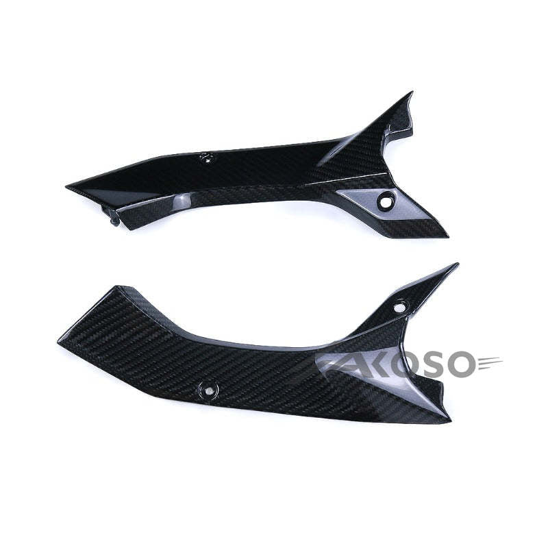 AKOSO 2017-2024 Yamaha R6 Carbon Fiber Dash Panel Side Covers Fairing