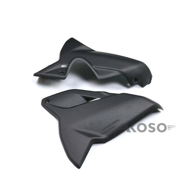 AKOSO 2023 Ducati Diavel V4 Carbon Fiber Motorcycle Accessories Lower Fairings Protection