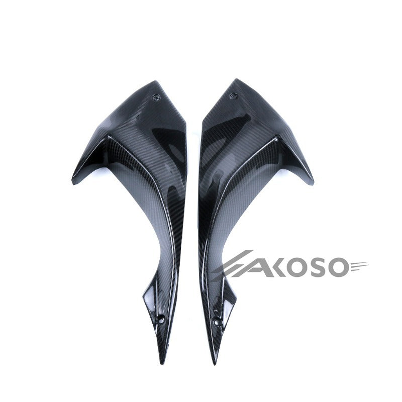 AKOSO 2014-2024 Kawasaki Ninja 650 Carbon Fiber Motorcycle Side Panels Side Frame Fairing Cover