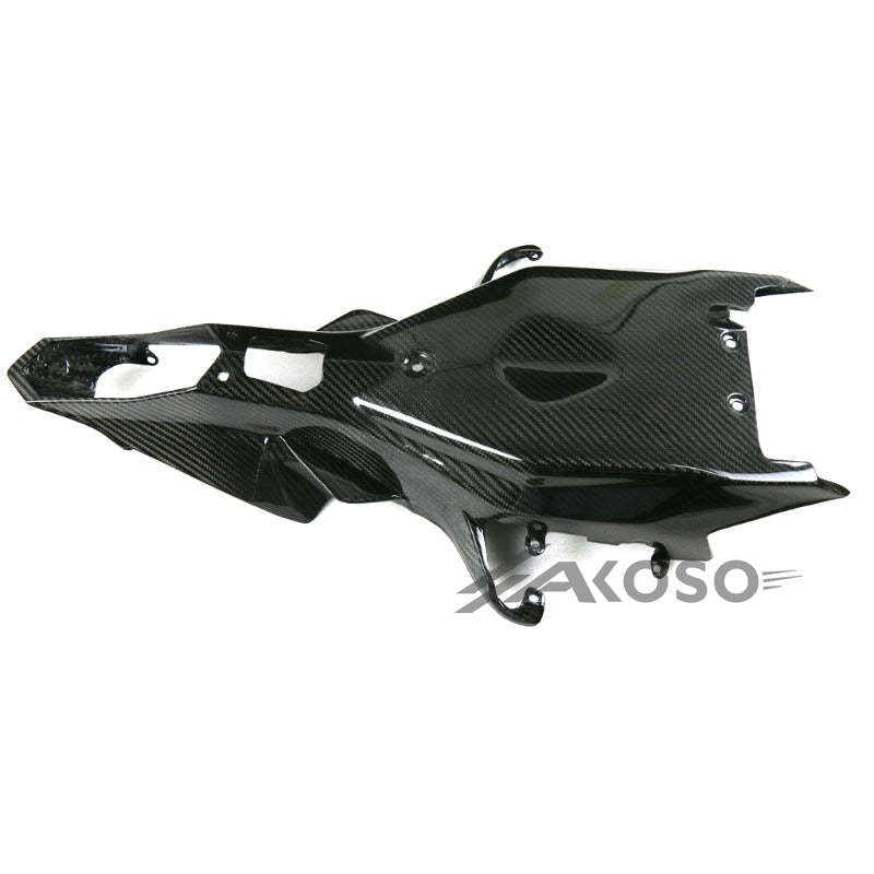 AKOSO 2015-2019 Yamaha YZF-R1 R1M Carbon Fiber Motorcycle Rear Tail Seat Under Cowl Under Tail Fairing