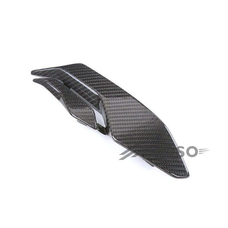 AKOSO 2023 2024 BMW S1000RR Carbon Fiber Motorcycle Right Side Fins Cover Mid Frame Panel Fairing