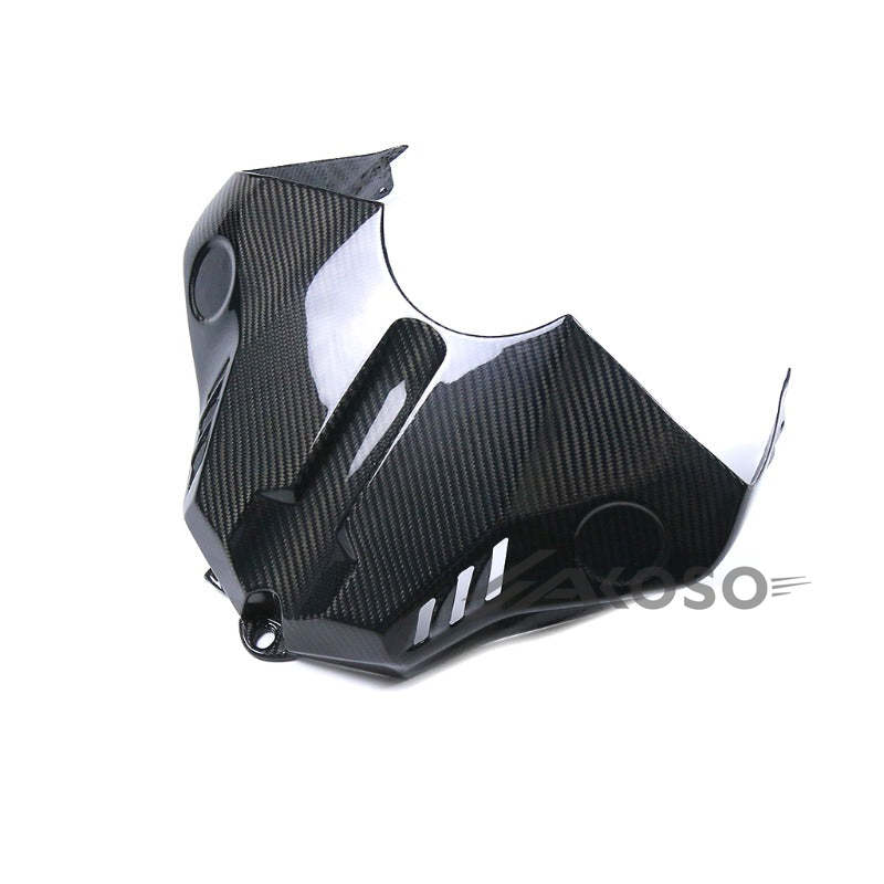 AKOSO 2015-2019 Yamaha YZF R1 R1M Carbon Fiber Motorcycle Airbox Fuel Gas Tank Cover Fairing