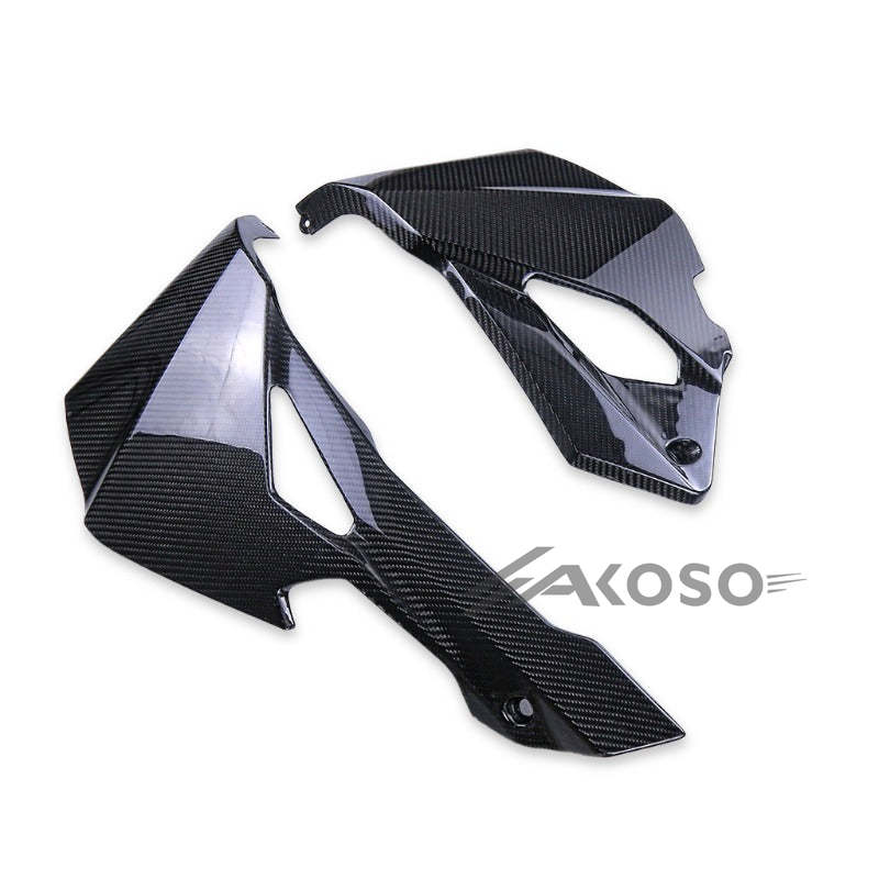 AKOSO 2020-2024 Kawasaki Ninja ZX-25R Carbon Fiber Motorcycle Accessories Lower Belly Pan Fairing Cowl