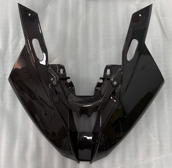 Carénage avant de capot de phare en fibre de carbone AKOSO 2019-2022 BMW S1000RR