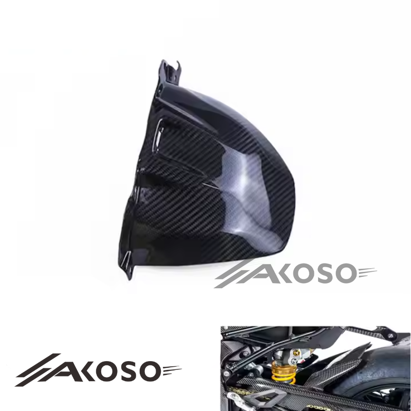 AKOSO BMW S1000XR 2015-2019 Carbon Rear Fender Splash Mud Dust Guard Mudguard Hugger