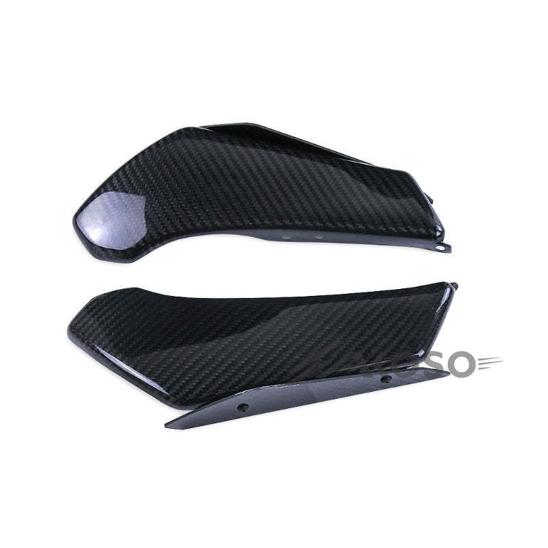 AKOSO 2015-2018 BMW S1000RR Carbon Fiber Motorcycle Front Side Winglet Wings Spoiler Fairing Cowl