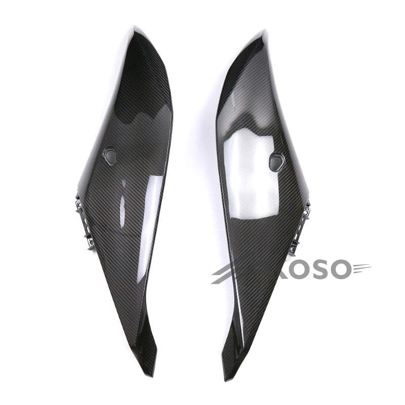 AKOSO 2022-2024 Yamaha R3 Carbon Fiber Side Panels Front Tank Side Fairing Modified Accessories