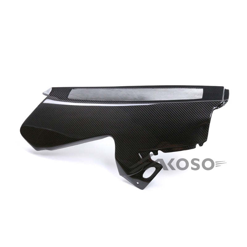 AKOSO 2015-2019 Yamaha YZF-R1 R1M Carbon Fiber Racing Motorcycle Lower Under Tray Belly Pan