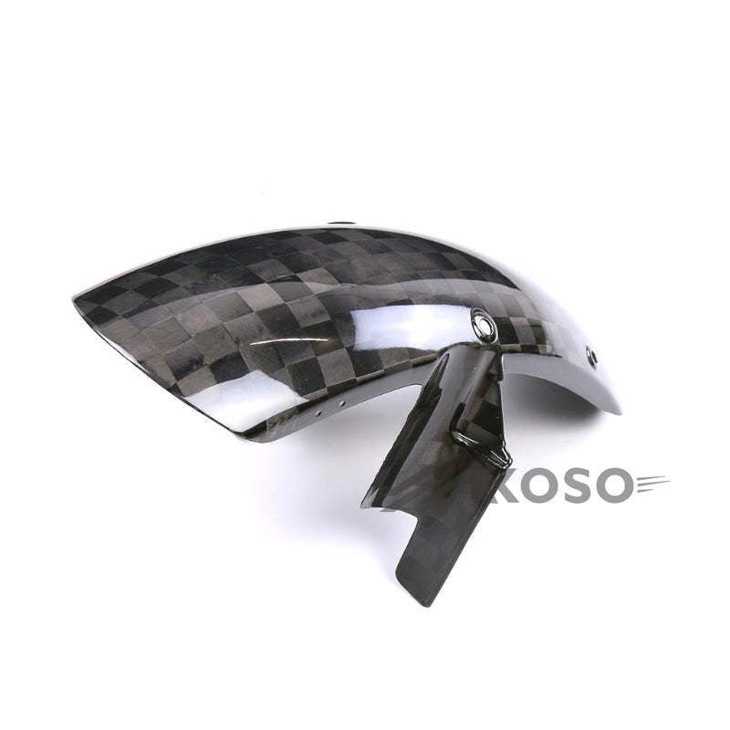 AKOSO 2018-2024 Kawasaki Z900RS Carbon Fiber Motorcycle Fairing Front Wheel Fender Hugger Mudguard