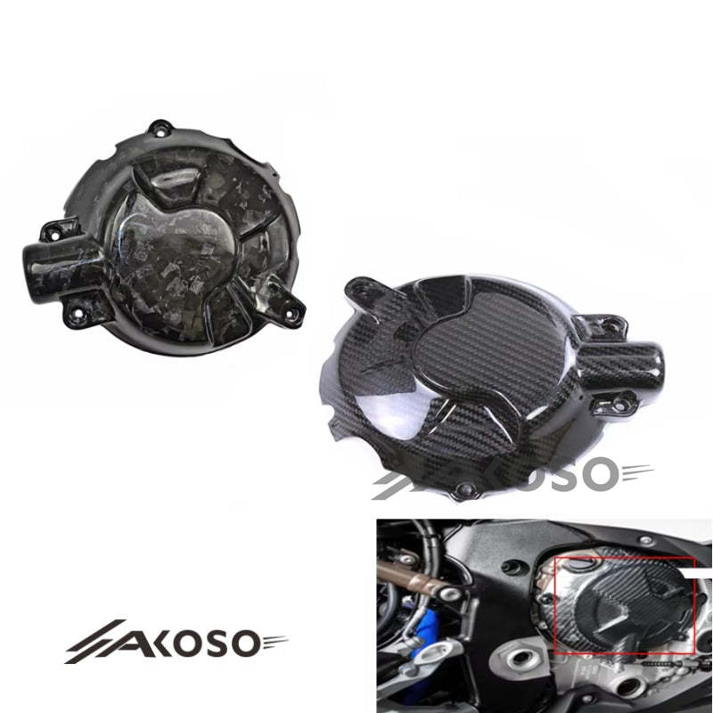 AKOSO 2019-2022 BMW S1000RR Carbon Fiber Motorcycle Engine Alternator Cover