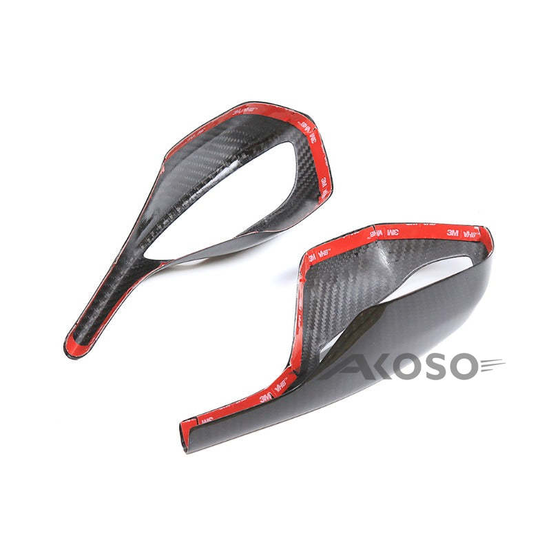 AKOSO 2019-2022 BMW S1000RR 3K Pure Carbon Fiber Rearview Mirrors Covers Side Mirror Cover