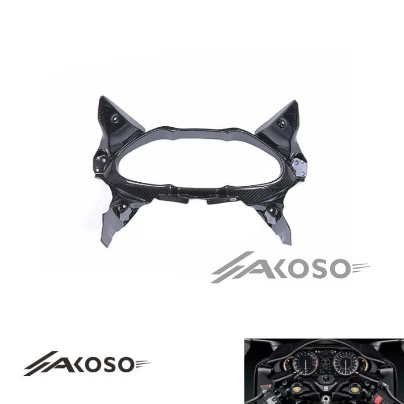 AKOSO Suzuki Hayabusa GSX1300R 2021-2023 Carbon Fiber Motorcycle Instrument Dashboard Surround Fairing