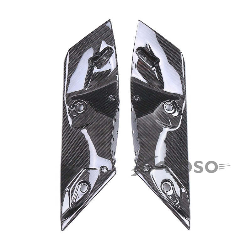 AKOSO 2022-2024 Yamaha R3 Carbon Fiber Handlebar Side Cover Panel Fairing