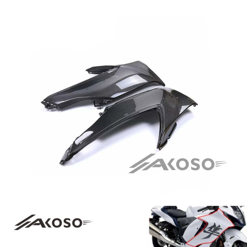 AKOSO Suzuki GSX1300R Hayabusa 2021+ Carbon Fiber Motorcycle Front Large Side Panel