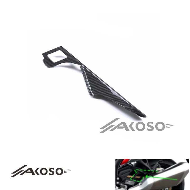 AKOSO Suzuki Hayabusa GSX1300R 2021-2023 Carbon Fiber Rear Chain Fairing