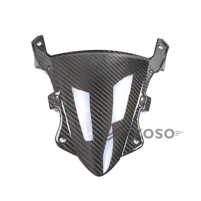 AKOSO 2020+ Kawasaki Ninja ZX-4R ZX-4RR Carbon Fiber Motorcycle Racing Front Screen Windshield Fairing