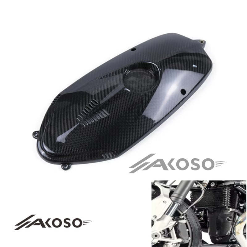 AKOSO BMW R NineT R9T 2014-2022 Carbon Fiber Water Cooler Cover