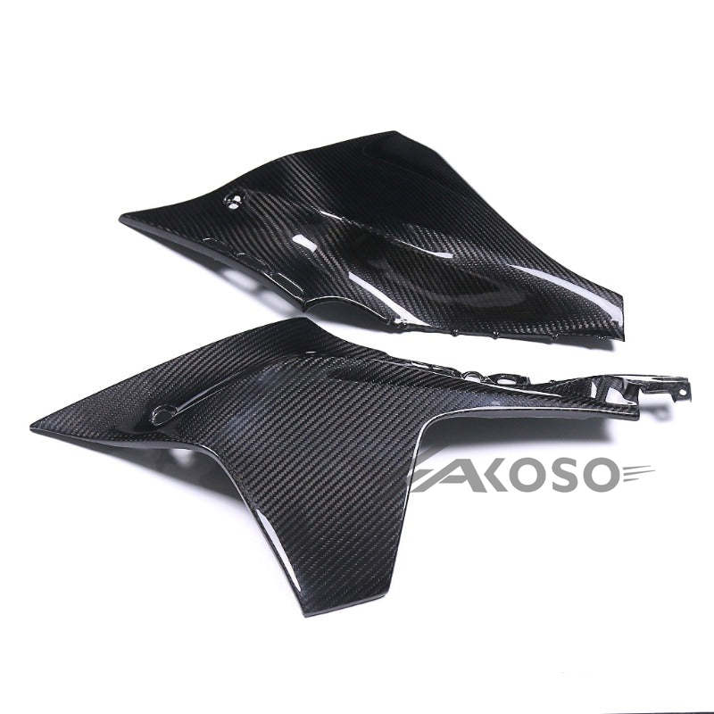 AKOSO Yamaha R1 2020-2024 Carbon Fiber Front Tank Upper Side Fairings Panels Fairing