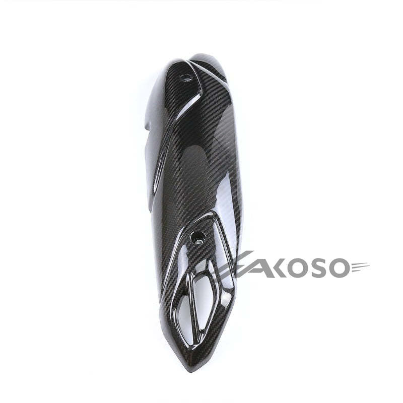 AKOSO 2016+ Yamaha NVX155 Aerox155 Carbon Fiber Exhaust Pipe Anti-scald Heat Shield Cover