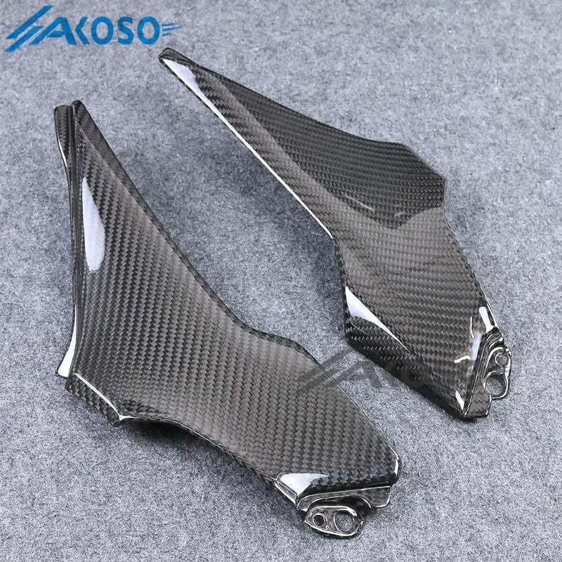 AKOSO 2020-2024 Kawasaki Z900 Carbon Fiber Motorcycle Seat Side Frame Cover Side Panel Fairing