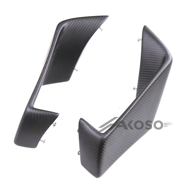 AKOSO 2009-2021 Aprilia RSV4 RF Full Cabon Fiber Aerodynamics Winglets Side Panels