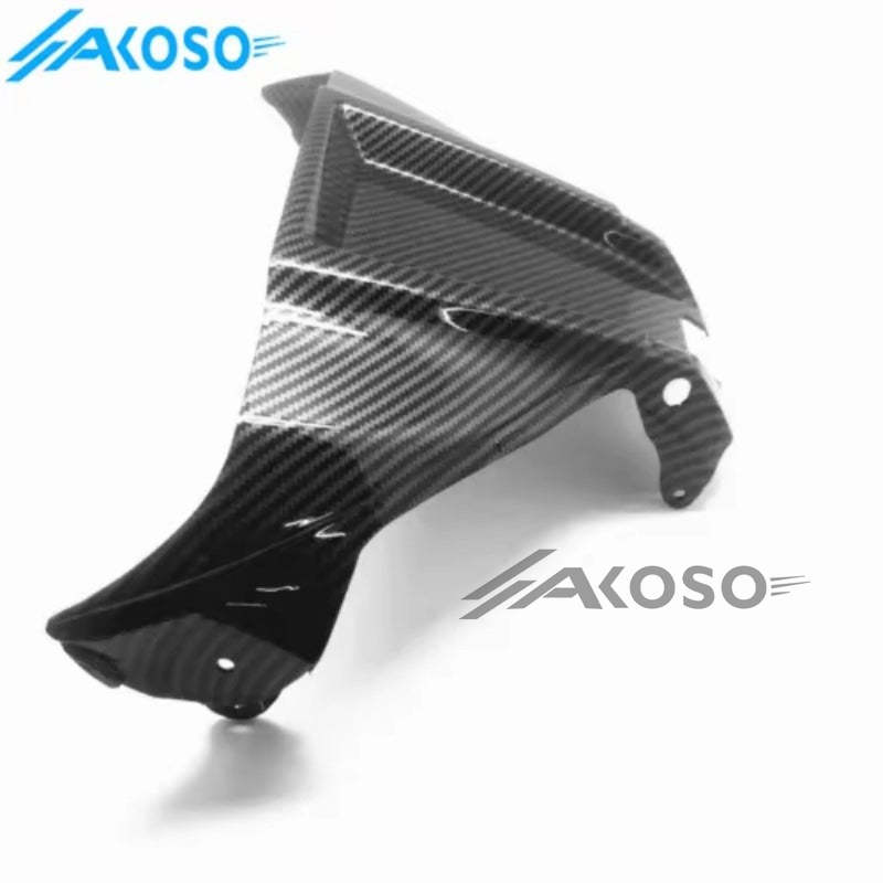 AKOSO 2016-2020 Kawasaki ZX10R ZX-10R Carbon Fiber Motorcycle Accessories Fuel Tank Cockpit Airbox Cover Fairing