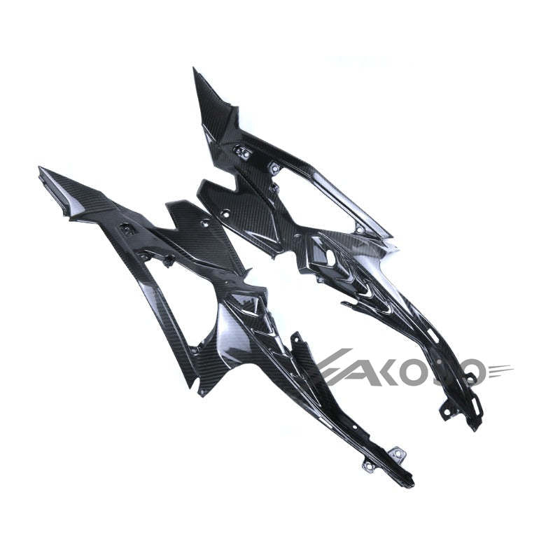 AKOSO 2020-2024 Kawasaki Ninja ZX-25R Carbon Fiber Motorcycle Side Upper Frame Inner Cover Panel Fairing