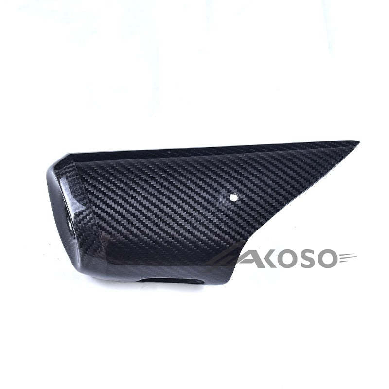 AKOSO Yamaha MT07 MT-07 2014-2017 Carbon Fiber Motorcycle Muffler Exhaust Pipe Heat Shield Cover