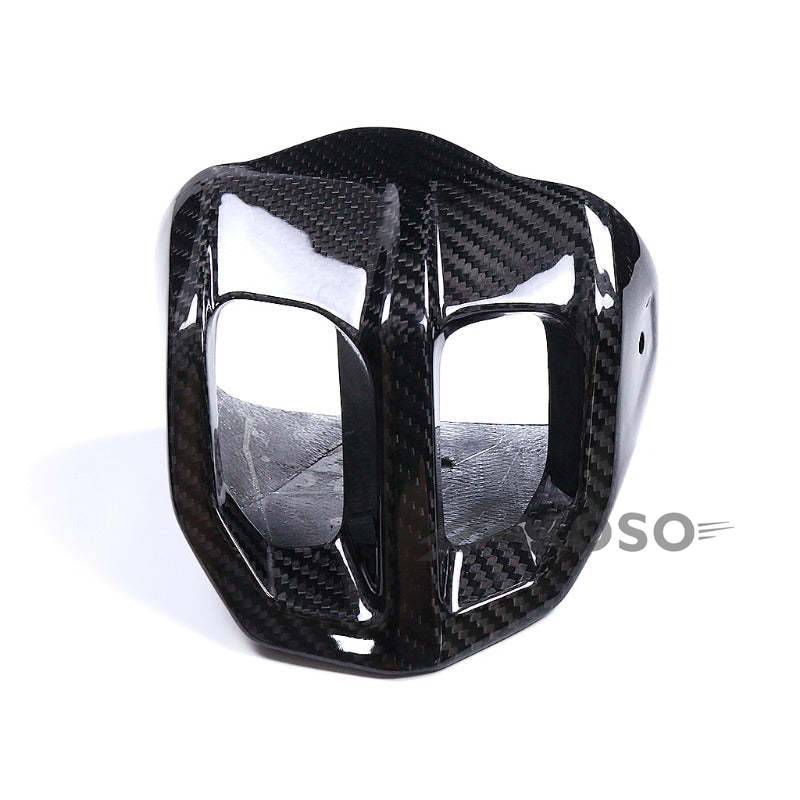 AKOSO 2020-2024 BMW F900R F900XR Carbon Fiber Exhaust Pipe End Cap Cover Fairing