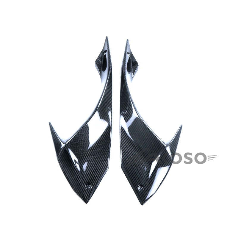 AKOSO 2014-2024 Kawasaki Ninja 650 Carbon Fiber Motorcycle Side Panels Side Frame Fairing Cover