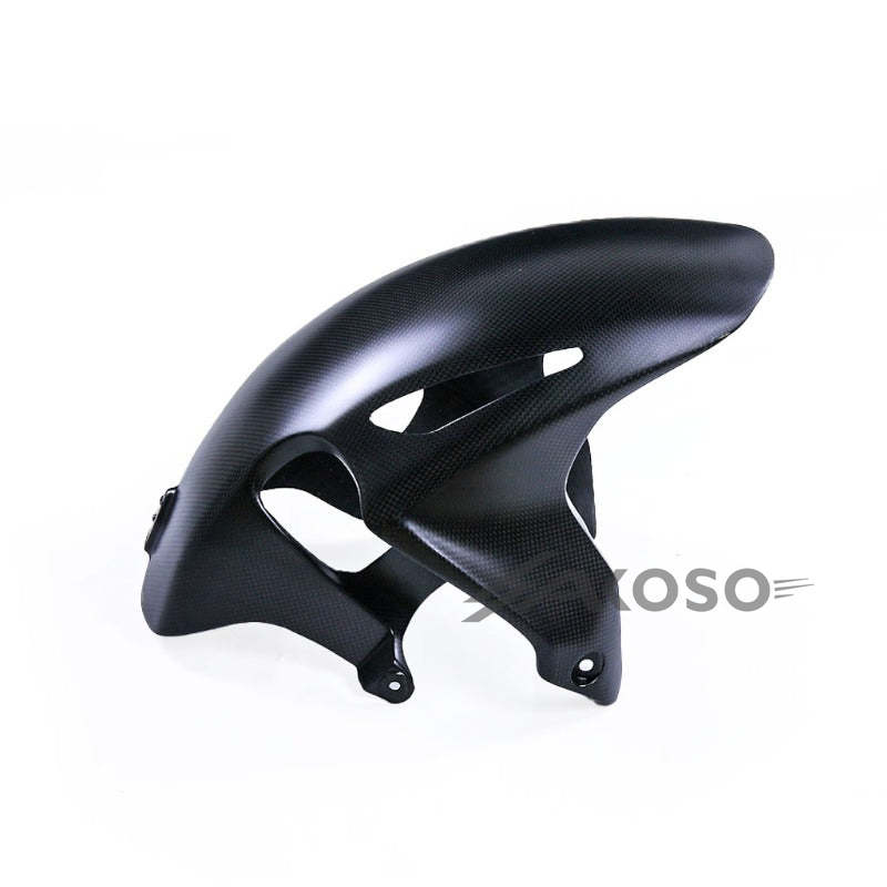 AKOSO 2021-2024 Honda CBR1000RR-R Carbon Fiber Motorcycle Front Wheel Mud Flap Splash Fender Hugger Mudguard