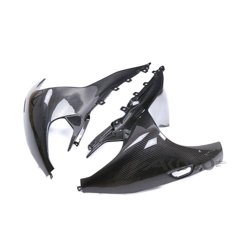 AKOSO 2023-2024 BMW M1000RR Carbon Fiber Motorcycle Front Fairing Headlight Cover Side Panels