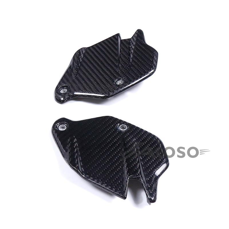 AKOSO 2020-2024 BMW F900XR 100% Carbon Fiber Heel Guards Plates Fairings