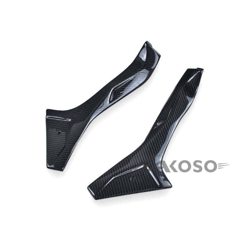 AKOSO 2019+ Honda CB650R CBR650R Carbon Fiber Cockpit Inner Panels Fairings Dash Panel Side Covers