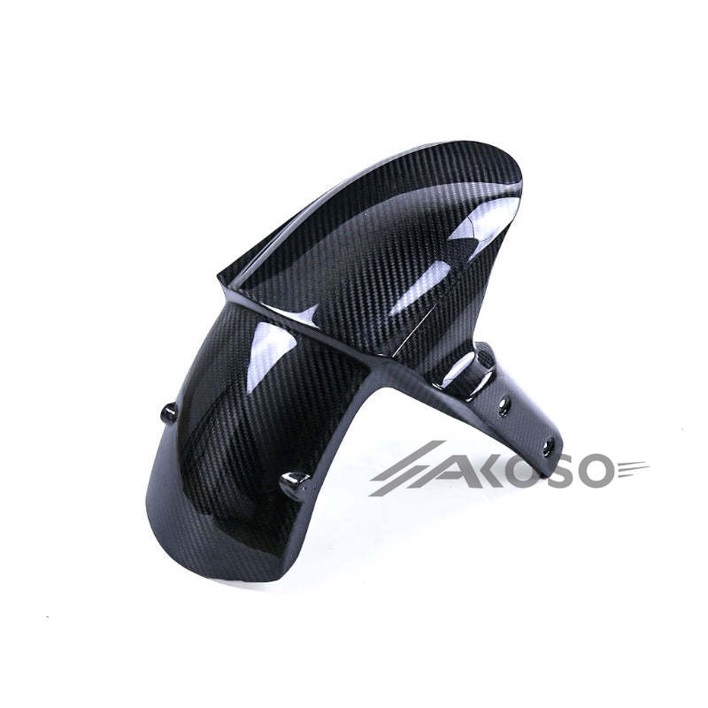 AKOSO Kawasaki Z1000 2014+ Carbon Fiber Front Fender Hugger Mudguard