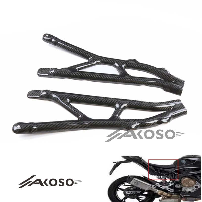 AKOSO 2019-2022 BMW S1000RR Carbon Fiber Rear Seat Side Cover Subframe Covers