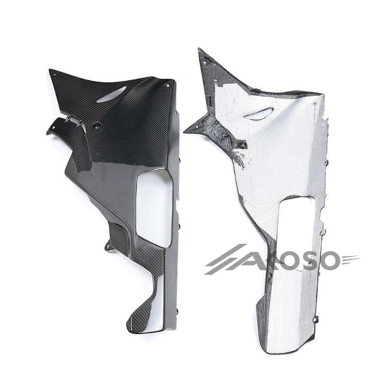 AKOSO 2015-2018 BMW S1000RR Carbon Fiber Motorcycle Lower Side Fairing