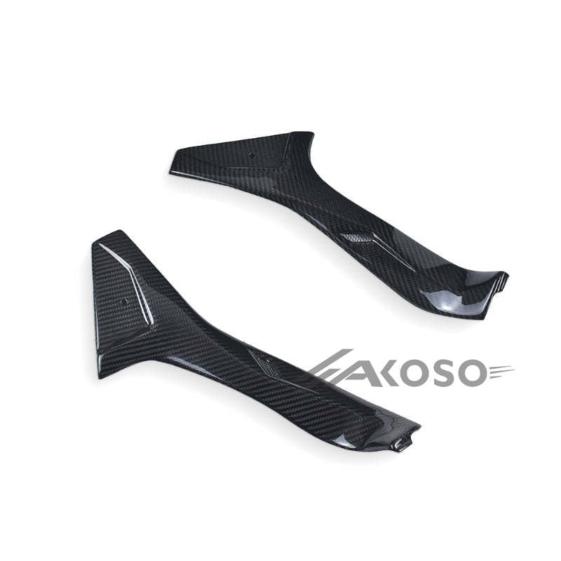 AKOSO 2019+ Honda CB650R CBR650R Carbon Fiber Cockpit Inner Panels Fairings Dash Panel Side Covers